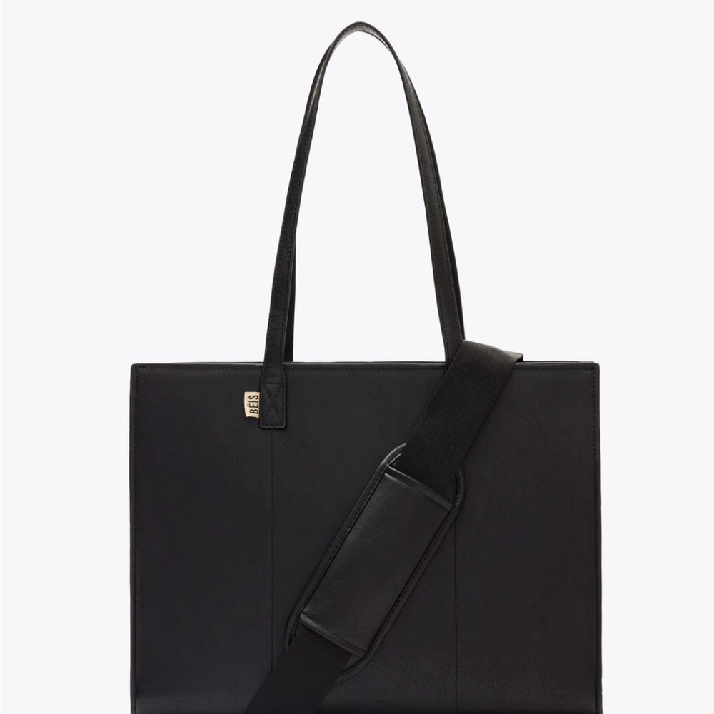 Black BEIS work tote